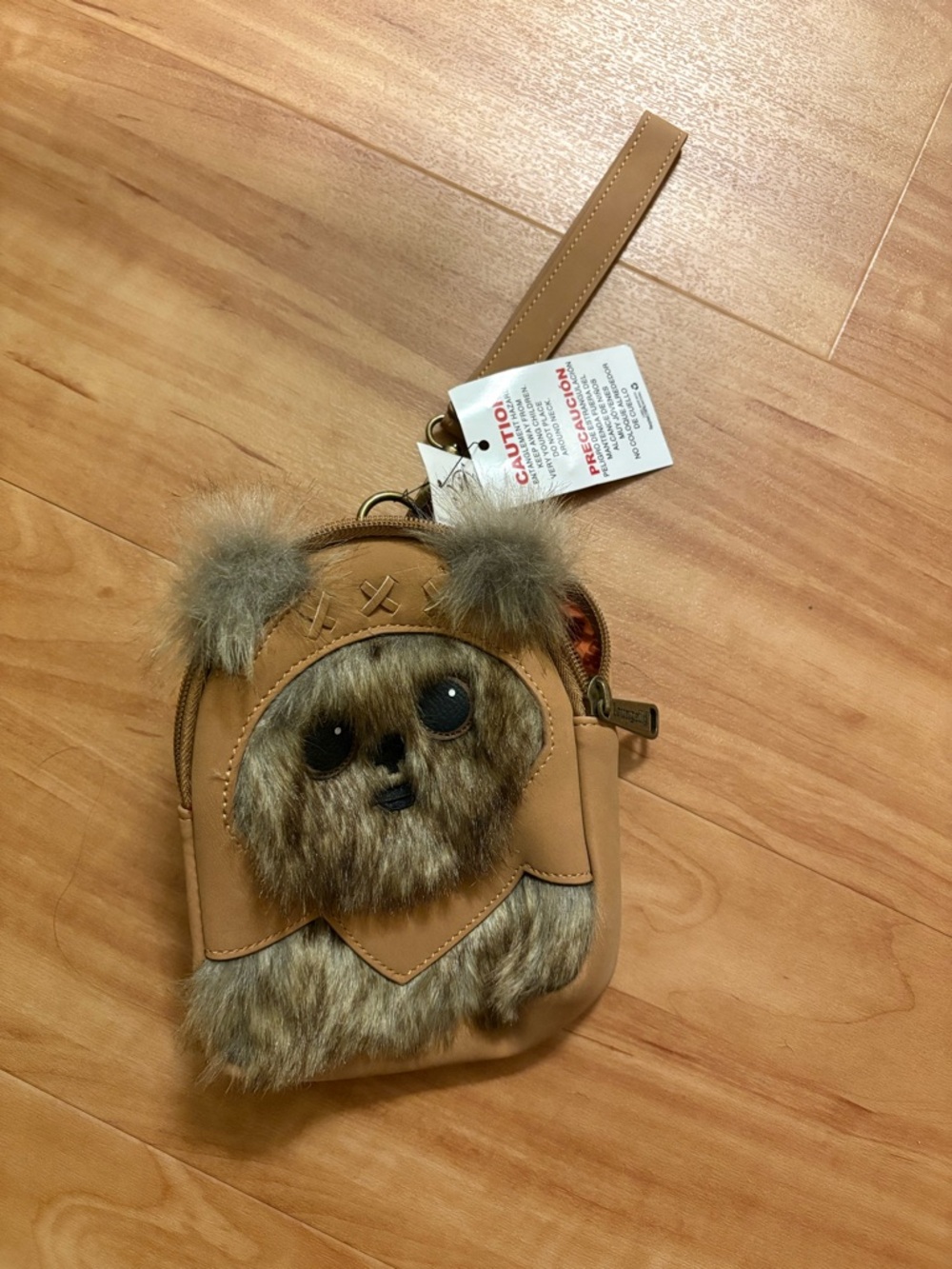 Loungefly Star Wars Ewok Mini Backpack Wristlet